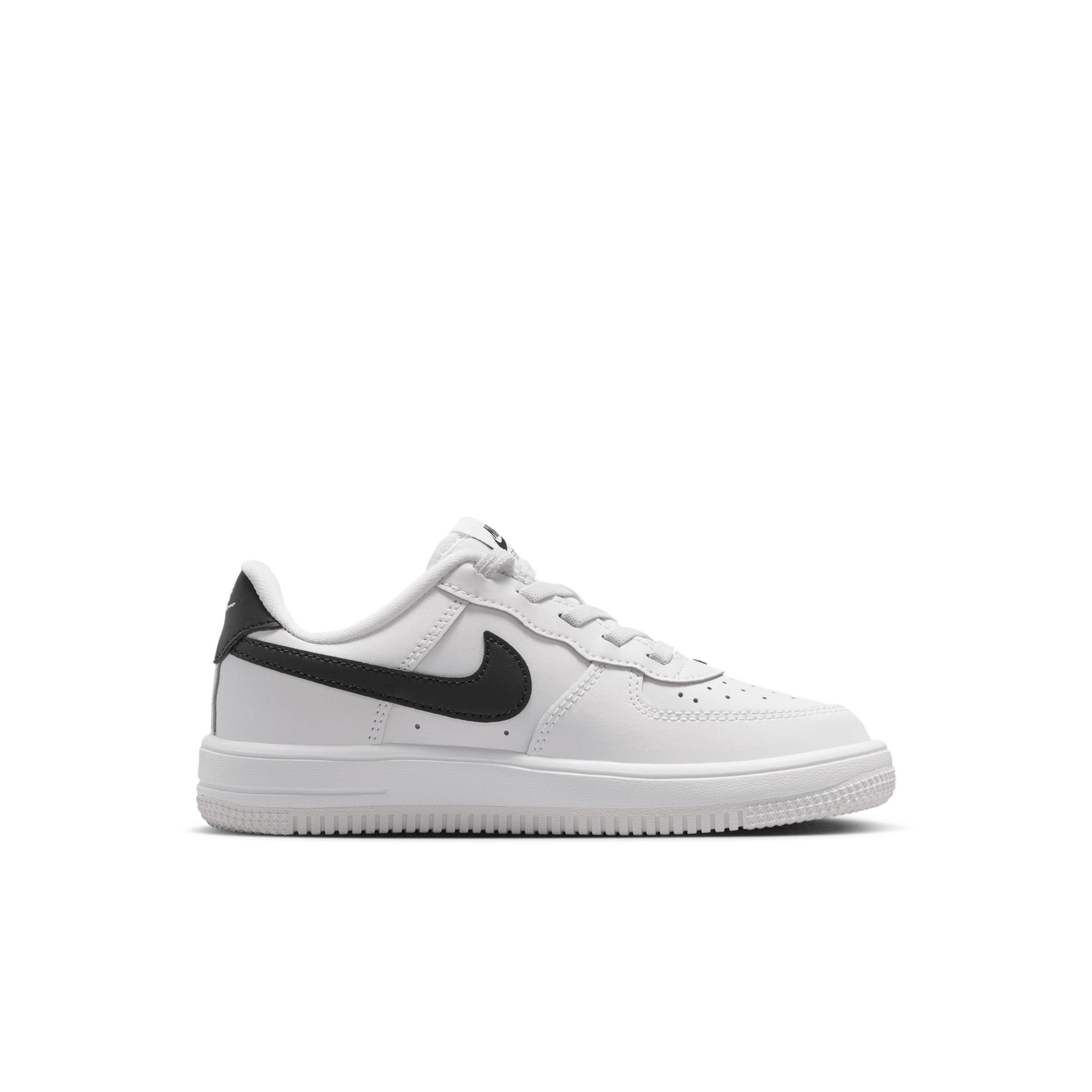 Nike Force 1 Low EasyOn "White/Black" Preschool Boys' Shoe - WHITE/BLACK